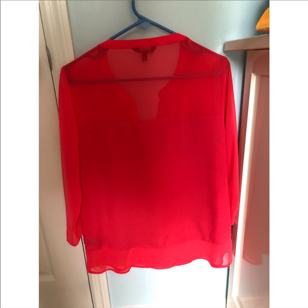 Pink Express Buttoned Blouse - Picture 2 of 4